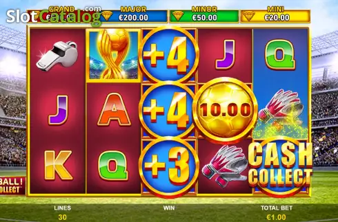 Οθόνη8. Football Cash Collect Κουλοχέρης