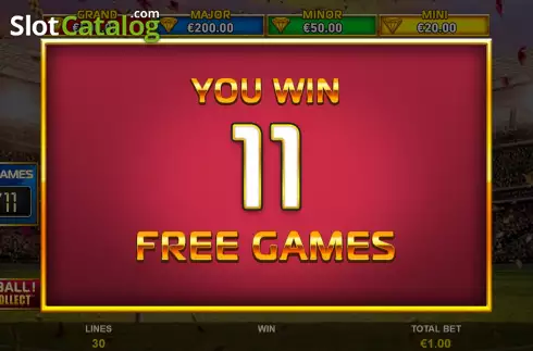 Οθόνη9. Football Cash Collect Κουλοχέρης
