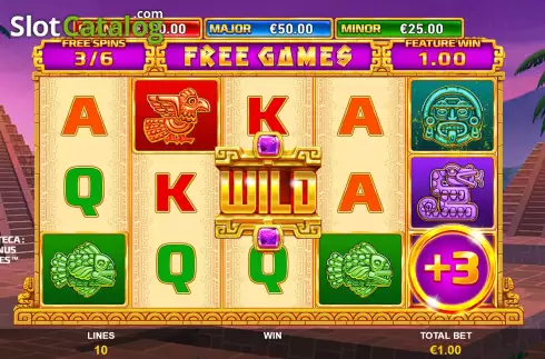 Οθόνη8. Azteca Bonus Lines Κουλοχέρης