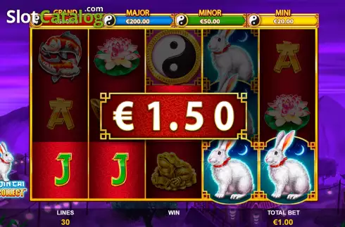 Οθόνη4. Rabbits Treasure Cash Collect Κουλοχέρης