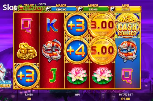 Οθόνη5. Rabbits Treasure Cash Collect Κουλοχέρης