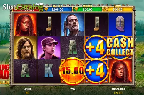Οθόνη6. The Walking Dead Cash Collect Κουλοχέρης