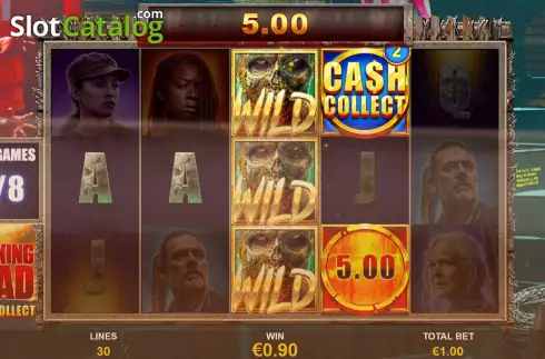 Οθόνη9. The Walking Dead Cash Collect Κουλοχέρης