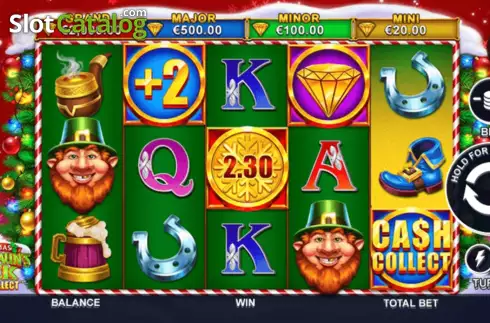 Οθόνη2. Leprechauns Luck Cash Collect Christmas Κουλοχέρης