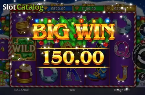 Οθόνη3. Leprechauns Luck Cash Collect Christmas Κουλοχέρης