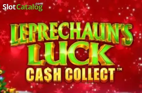 Leprechauns Luck Cash Collect Christmas Λογότυπο Leprechauns Luck Cash Collect Christmas Λογότυπο