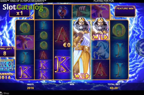 Οθόνη6. Age Of The Gods King Of Olympus Megaways Κουλοχέρης