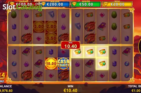 Οθόνη6. Fire 4: Cash Collect Quattro Κουλοχέρης