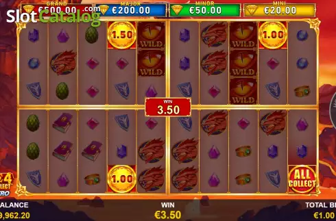 Οθόνη7. Fire 4: Cash Collect Quattro Κουλοχέρης