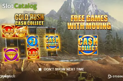 Οθόνη2. Gold Rush Cash Collect Κουλοχέρης 