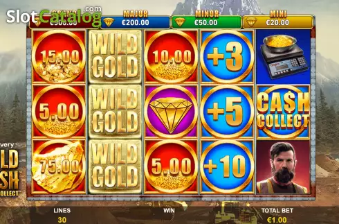 Οθόνη3. Gold Rush Cash Collect Κουλοχέρης 