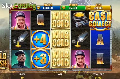 Οθόνη9. Gold Rush Cash Collect Κουλοχέρης 