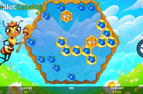 Οθόνη7. Honey Gems Κουλοχέρης