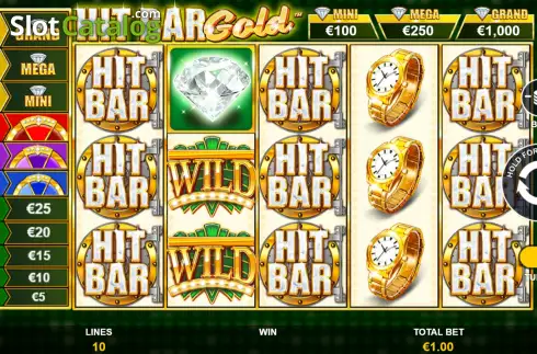 Οθόνη3. Hit Bar Gold Κουλοχέρης