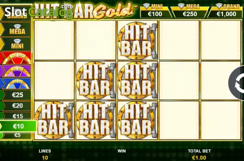 Οθόνη7. Hit Bar Gold Κουλοχέρης