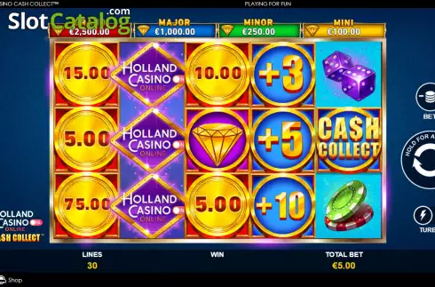 Οθόνη2. Holland Casino Cash Collect Κουλοχέρης 
