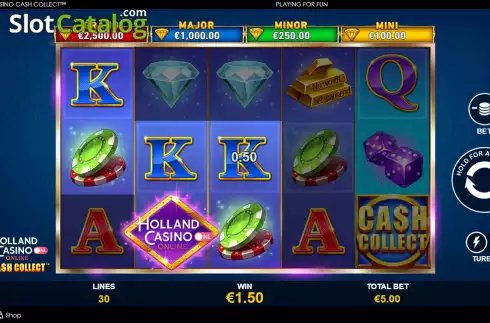 Οθόνη3. Holland Casino Cash Collect Κουλοχέρης 