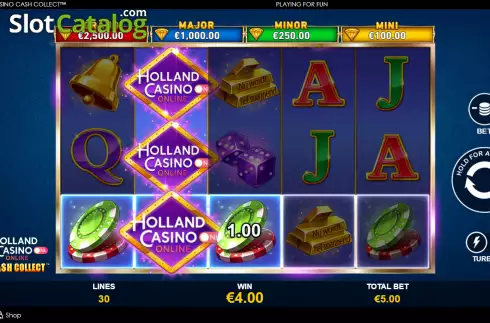 Οθόνη4. Holland Casino Cash Collect Κουλοχέρης 