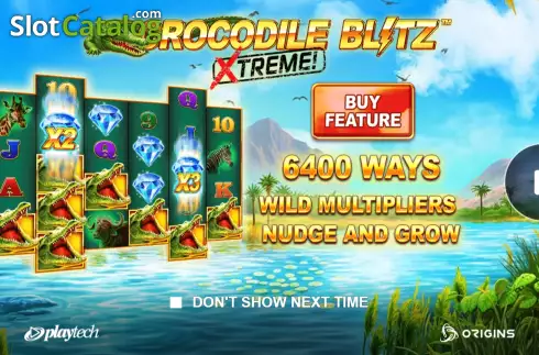Οθόνη2. Crocodile Blitz Extreme Κουλοχέρης
