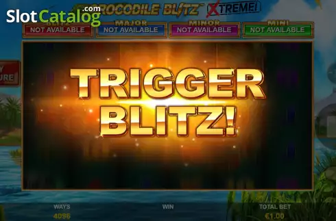 Οθόνη7. Crocodile Blitz Extreme Κουλοχέρης