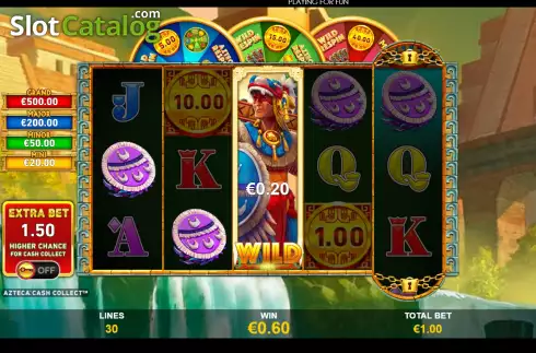 Οθόνη4. Azteca Cash Collect Κουλοχέρης
