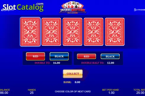 Οθόνη4. Jacks or Better Multi-Hand 25 Κουλοχέρης