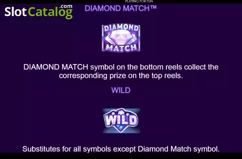 Οθόνη5. Diamond Match Κουλοχέρης