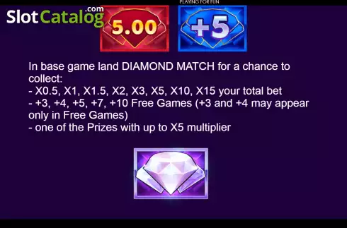 Οθόνη8. Diamond Match Κουλοχέρης