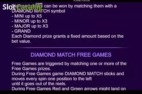 Οθόνη9. Diamond Match Κουλοχέρης