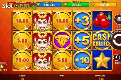 Οθόνη2. Joker Rush: Cash Collect Κουλοχέρης