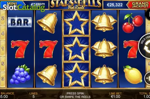Οθόνη2. Stars&Bells Hot Reels Κουλοχέρης