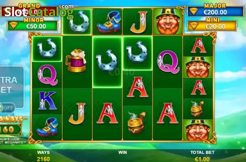 Οθόνη3. Leprechaun’s Luck Cash Collect MegaWays Christmas Κουλοχέρης