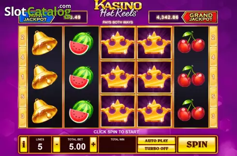 Οθόνη2. Kasino Hot Reels Κουλοχέρης 