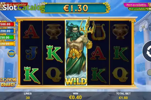 Οθόνη9. Age Of The Gods Cash Collect Κουλοχέρης
