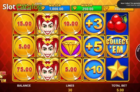 Οθόνη2. Joker Rush: Collect Em Κουλοχέρης