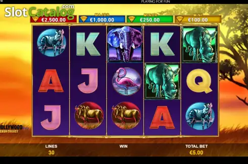 Οθόνη2. Hollywood Bets: Cash Collect Κουλοχέρης