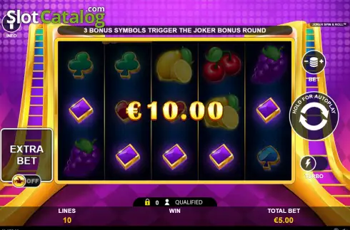 Οθόνη3. Joker Spin & Roll Κουλοχέρης