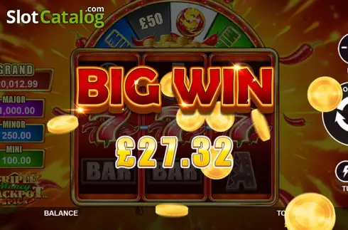Οθόνη3. Triple Money Jackpot Spicy Κουλοχέρης