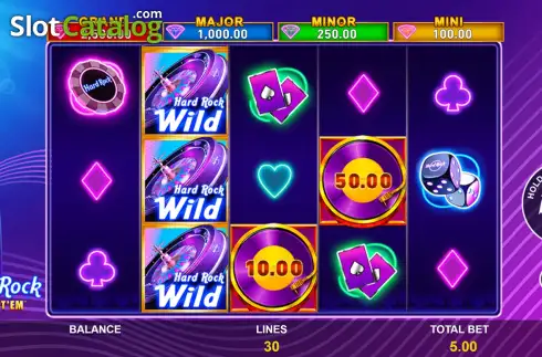 Οθόνη2. Hard Rock: Collect'Em Κουλοχέρης