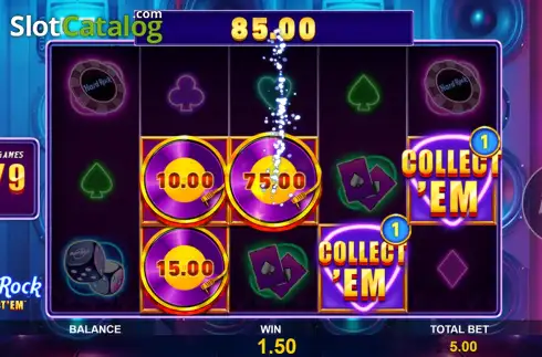 Οθόνη3. Hard Rock: Collect'Em Κουλοχέρης