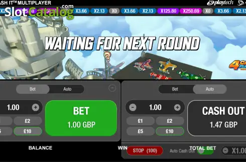 Οθόνη2. 4 Cash Planes: Multiplayer Κουλοχέρης