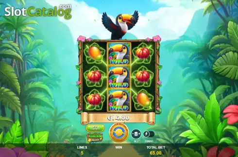Οθόνη3. Toucan Mania Κουλοχέρης