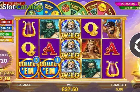 Οθόνη3. Age of the Gods: Collect'Em Κουλοχέρης