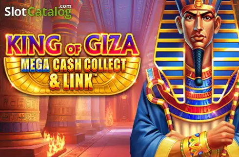King Of Giza Mega Cash Collect And Link Λογότυπο King Of Giza Mega Cash Collect And Link Λογότυπο