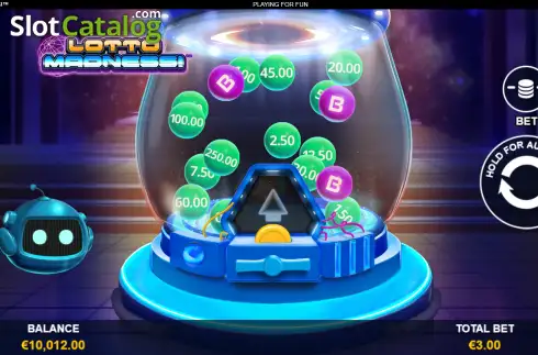 Οθόνη2. Lotto Madness! (Playtech Origins) Κουλοχέρης