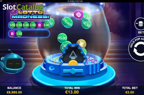 Οθόνη3. Lotto Madness! (Playtech Origins) Κουλοχέρης