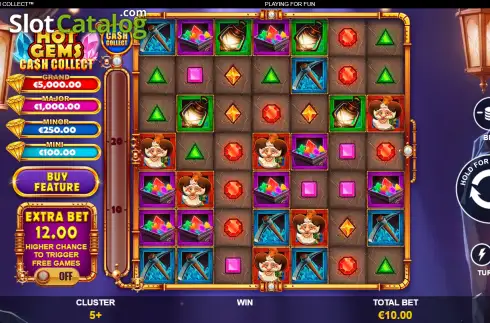 Οθόνη2. Hot Gems Cash Collect Κουλοχέρης