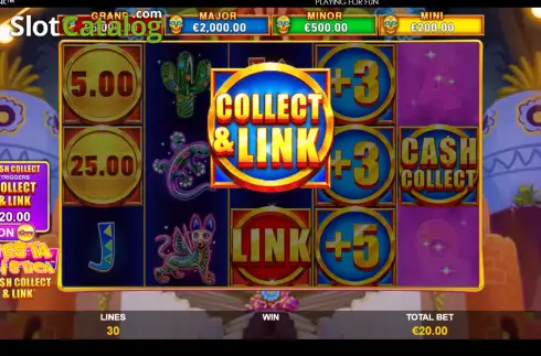 Οθόνη2. Fiesta Mistica: Cash Collect & Link Κουλοχέρης