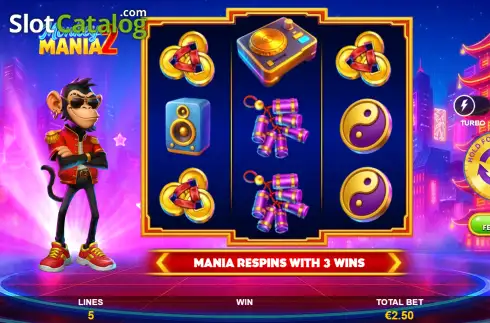 Οθόνη2. Monkey Mania 2 Κουλοχέρης