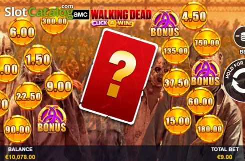 Οθόνη2. Walking Dead Click & Win Κουλοχέρης